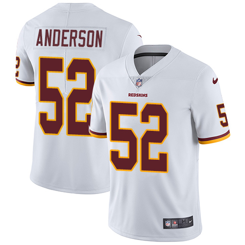 Nike Redskins #52 Ryan Anderson White Men's Stitched NFL Vapor Untouchable Limited Jersey